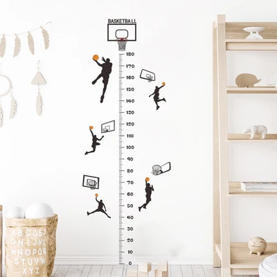 Gambar Forhom Stiker Dinding Basketball Chart 60x125 cm