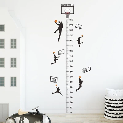 Gambar Forhom Stiker Dinding Basketball Chart 60x125 cm