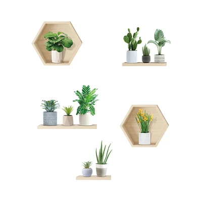 Gambar Forhom Stiker Dinding Plantpots Random