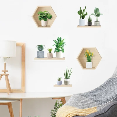 Gambar Forhom Stiker Dinding Plantpots Random
