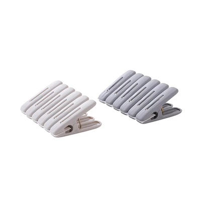 Gambar Stora Jepitan Baju Plastik Set 12 pcs - Abu-Abu