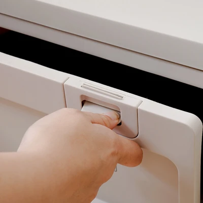 Gambar Stora Hako Kotak Penyimpanan Lipat 50 Liter - Krem Beige