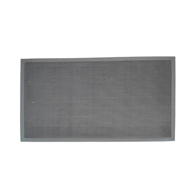 Gambar Krisbow Keset Pintu PVC Wary Grid 45x75 cm - Abu-abu