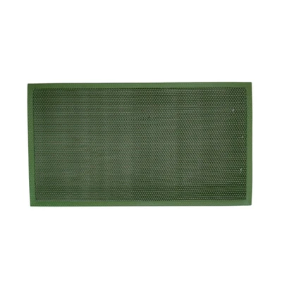 Gambar Krisbow Keset Pintu PVC Wary Grid 45x75 cm - Hijau
