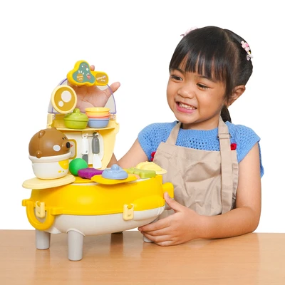 Gambar Pretty Missy Playset Playhouse Color Clay Bear - Kuning