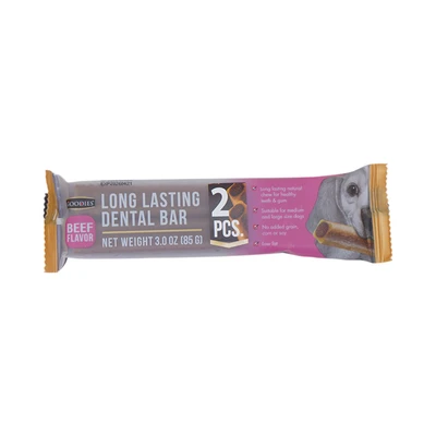Gambar Goodies Camilan Anjing All Life Stages Medium & Large Long Lasting Dental Beef 2 pcs