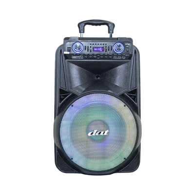 Gambar DAT Speaker Trolley Portable DT-1550 - Hitam