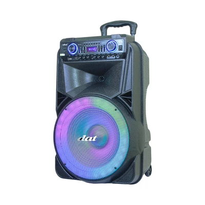 Gambar DAT Speaker Trolley Portable DT-1550 - Hitam