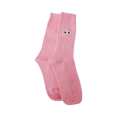 Gambar Ataru Kaus Kaki Wanita Crew Dengan Eyes - Mix