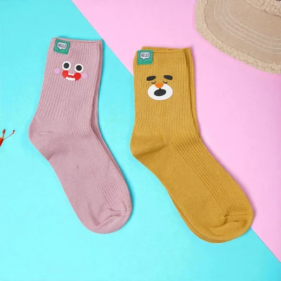 Gambar Ataru Kaos Kaki Wanita Faces Random