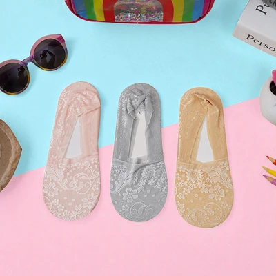 Gambar Ataru Kaos Kaki Wanita Invisible Laces Random