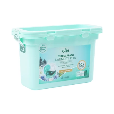 Gambar Glint Spring Forest Detergen Kapsul Set 25 pcs - Biru