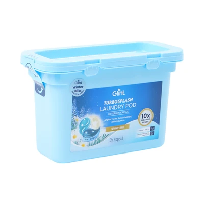 Gambar Glint Winter Bliss Detergen Kapsul Set 25 pcs - Biru