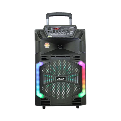 Gambar DAT Speaker Trolley Portable 1220 Eco+ - Hitam