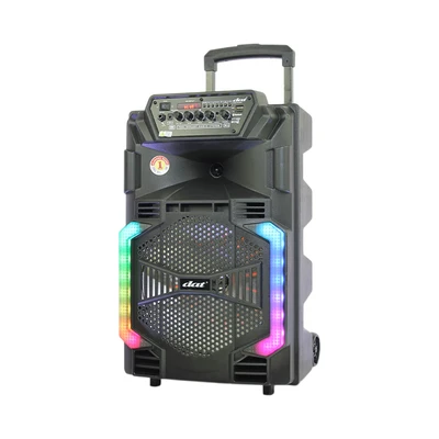 Gambar DAT Speaker Trolley Portable 1220 Eco+ - Hitam
