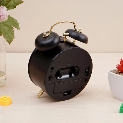 Gambar Forhom Jam Weker Twin Bell - Hitam