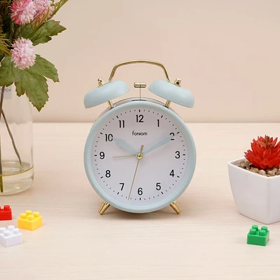 Gambar Forhom Jam Weker Twin Bell - Biru