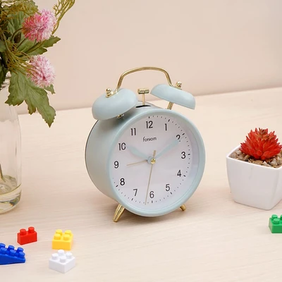Gambar Forhom Jam Weker Twin Bell - Biru