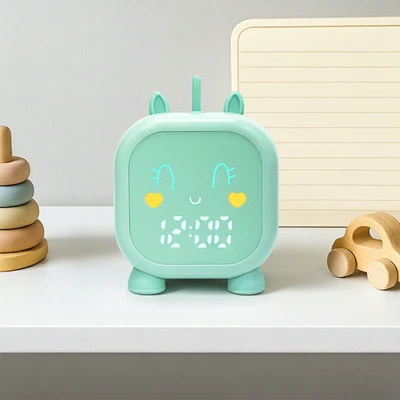 Gambar Forhom Jam Weker Digital Dino - Hijau