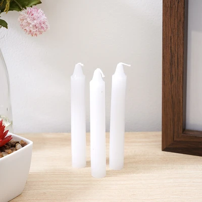 Gambar Breathe Lilin Batang 2 Hours Set 50 pcs - Putih