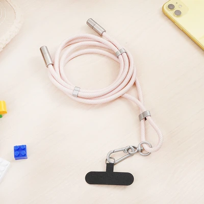 Gambar Ataru Gantungan Handphone Kabel USB-C To USB-C 1.65 Meter - Pink