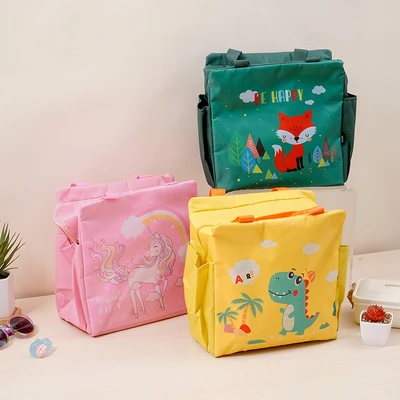 Gambar Ataru Ukuran L Tas Bekal Makanan Oxford Random