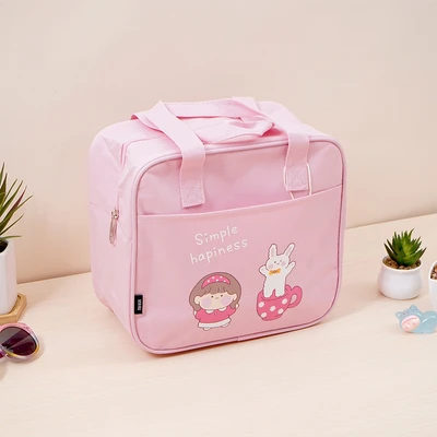 Gambar Ataru Tas Bekal Makanan Oxford Structured Random