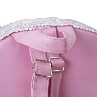 Gambar Ataru Tas Ransel Anak Sequin Unicorn - Putih