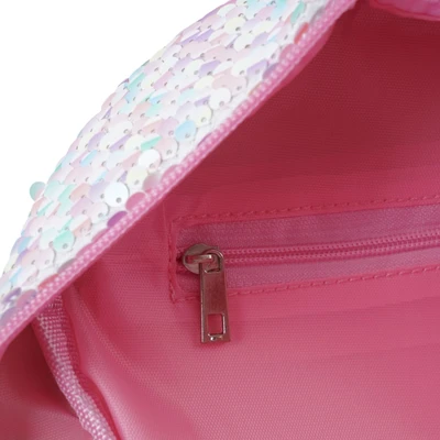 Gambar Ataru Tas Ransel Anak Sequin Unicorn - Putih
