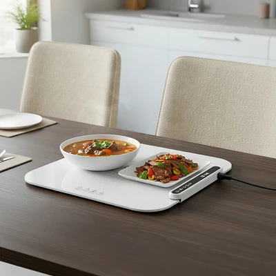 Gambar Kris Alas Penghangat Makanan Lipat 38x38 cm 180 watt - Krem