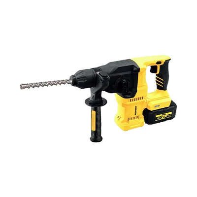 Gambar Krisbow Bor Listrik Rotary Hammer Cordless 26 mm Ircrh26 - Kuning
