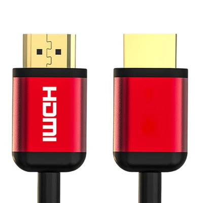 Gambar Sovox Kabel HDMI Premium 4K 2 Meter - Merah/Hitam
