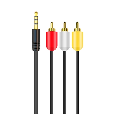 Gambar Sovox Kabel 3 RCA To Stereo 3.5 mm 1.2 Meter