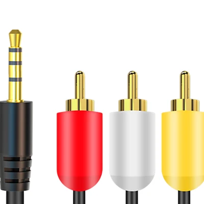 Gambar Sovox Kabel 3 RCA To Stereo 3.5 mm 1.2 Meter