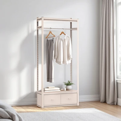 Gambar Masterspace Urban Rak Penyimpanan Dengan Laci - Krem Beige