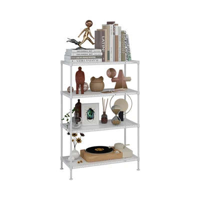 Gambar Masterspace Rak Besi 4 Tingkat Perforated 60x30x90 cm - Putih