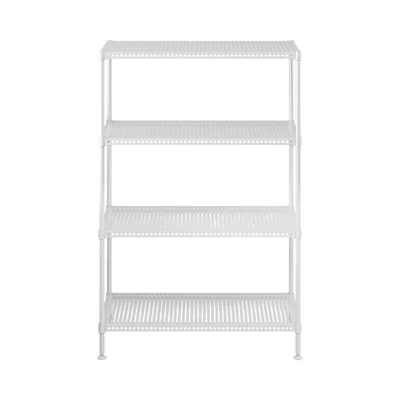 Gambar Masterspace Rak Besi 4 Tingkat Perforated 60x30x90 cm - Putih