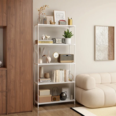 Gambar Masterspace Rak Besi 5 Tingkat Perforated 90x30x180 cm - Putih