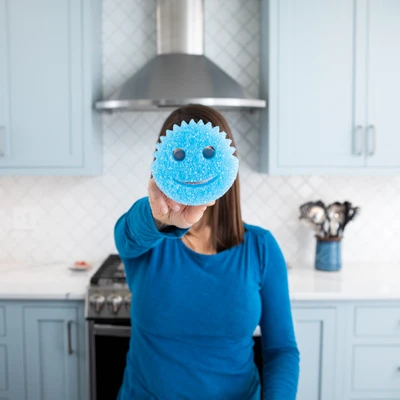 Gambar Scrub Daddy Spons Pembersih - Biru