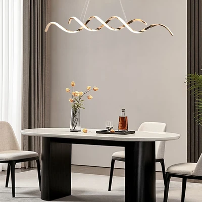 Gambar Informa Mayfair Lampu Gantung Hias Spiral - Gold