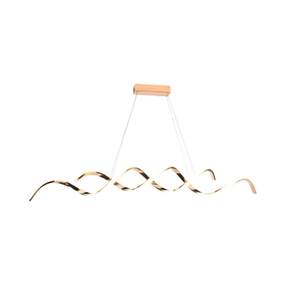 Gambar Informa Mayfair Lampu Gantung Hias Spiral - Gold