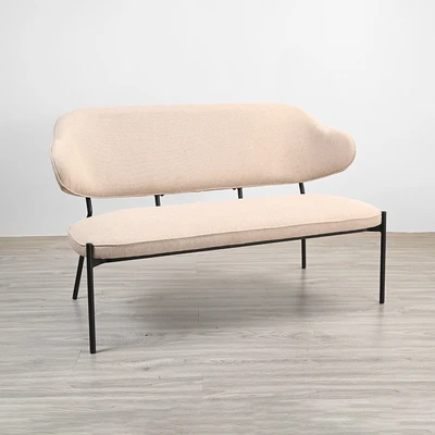 Gambar Selma Dove Sofa Fabric 2 Seater - Krem