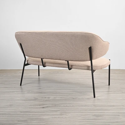 Gambar Selma Dove Sofa Fabric 2 Seater - Krem