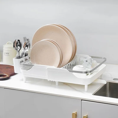 Gambar Informa New Willard Rak Piring 1 Tingkat Extendable - Putih