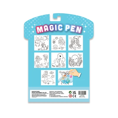 Gambar Kiddy Star Magic Book Mermaid - Biru