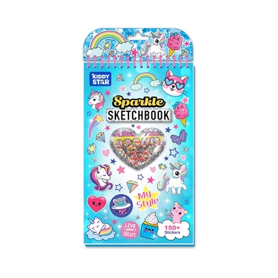 Gambar Kiddy Star My Activity Book Heart Shape - Biru