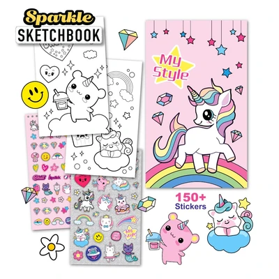 Gambar Kiddy Star My Activity Book Heart Shape - Biru