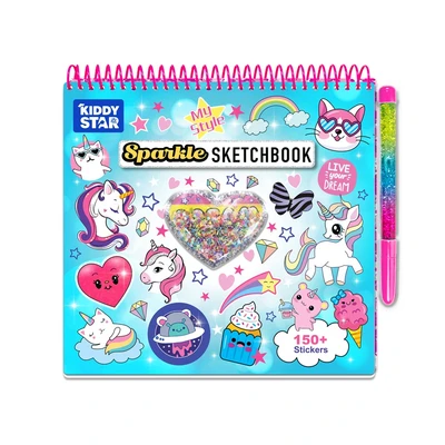 Gambar Kiddy Star My Activity Book Heart Dream - Biru