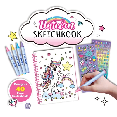Gambar Kiddy Star Set My Sketchbook Unicorn