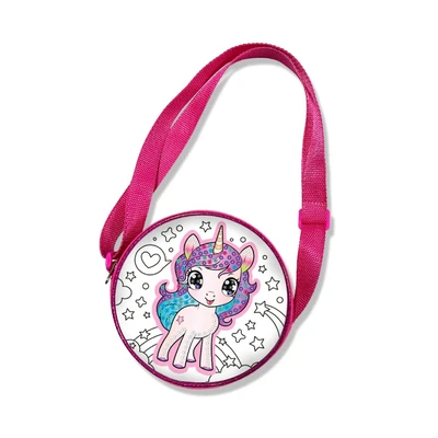 Gambar Kiddy Star Set Diamond Painting Cross Body Round Bag
